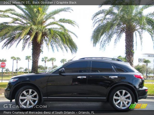 2003 Infiniti FX 35 in Black Obsidian