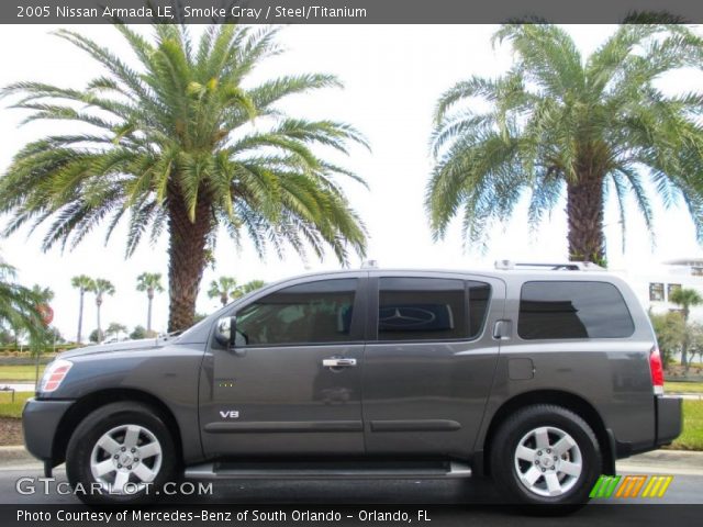 2005 Nissan Armada LE in Smoke Gray