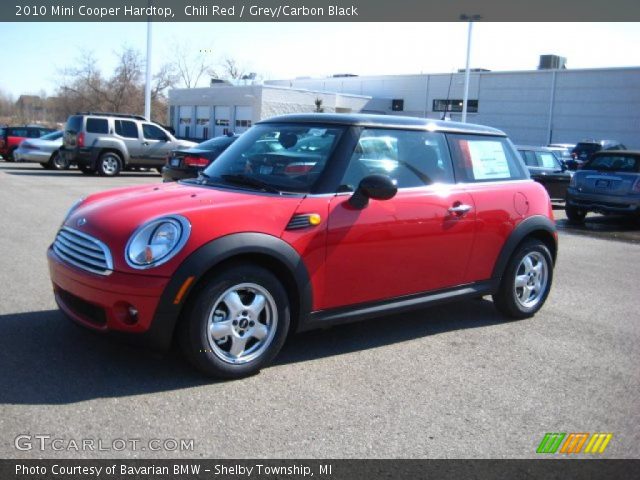 2010 Mini Cooper Hardtop in Chili Red