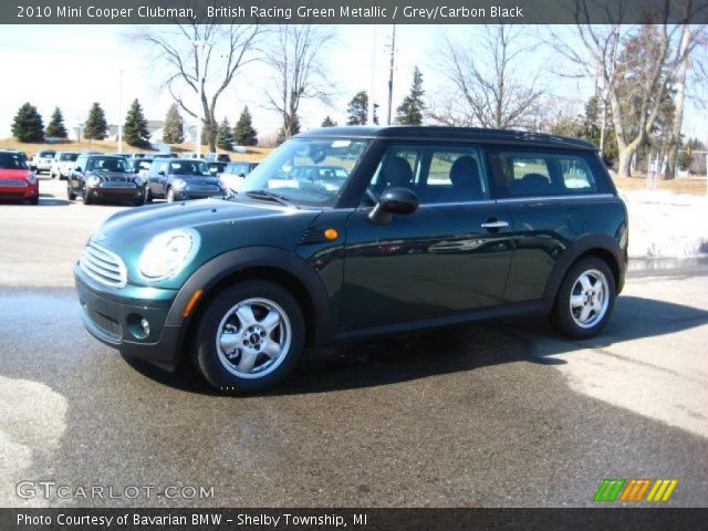 2010 Mini Cooper Clubman in British Racing Green Metallic