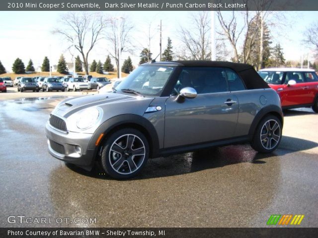 2010 Mini Cooper S Convertible in Dark Silver Metallic