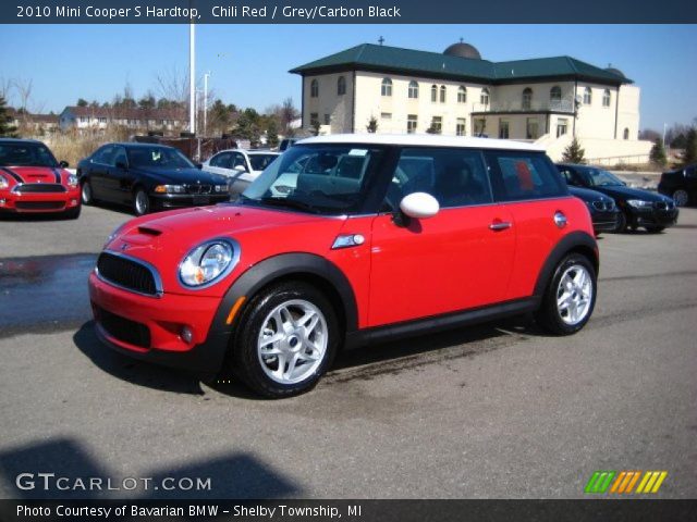 2010 Mini Cooper S Hardtop in Chili Red