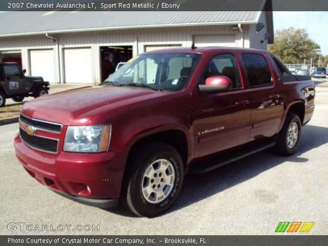 2007 Chevrolet Avalanche LT in Sport Red Metallic
