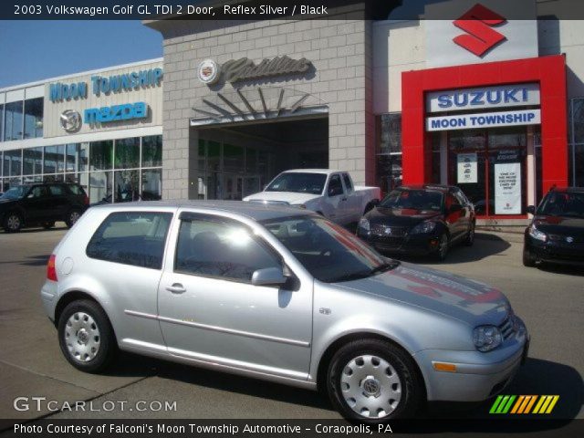 2003 Volkswagen Golf GL TDI 2 Door in Reflex Silver