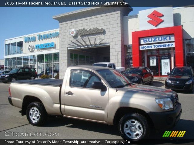 2005 Toyota Tacoma Regular Cab in Desert Sand Mica