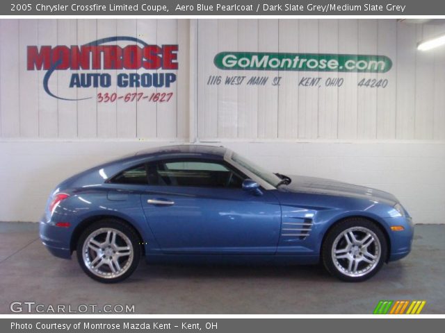2005 Chrysler Crossfire Limited Coupe in Aero Blue Pearlcoat