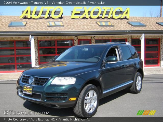 2004 Volkswagen Touareg V8 in Venetian Green Metallic