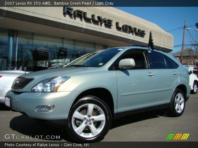 2007 Lexus RX 350 AWD in Bamboo Green Pearl