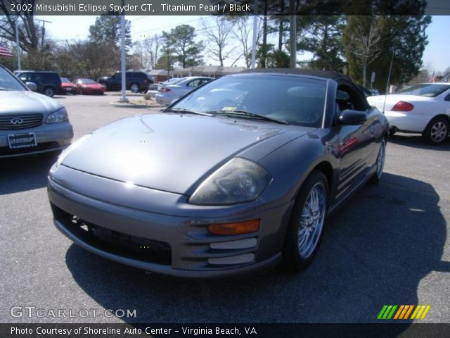 2002 Mitsubishi Eclipse Spyder GT in Titanium Pearl