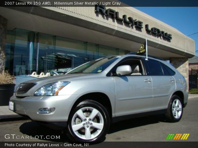 2007 Lexus RX 350 AWD in Millennium Silver Metallic