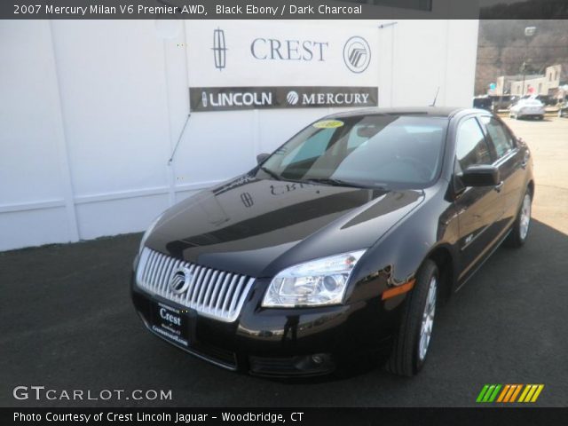 2007 Mercury Milan V6 Premier AWD in Black Ebony