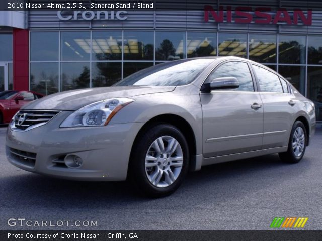 2010 Nissan Altima 2.5 SL in Sonoran Sand