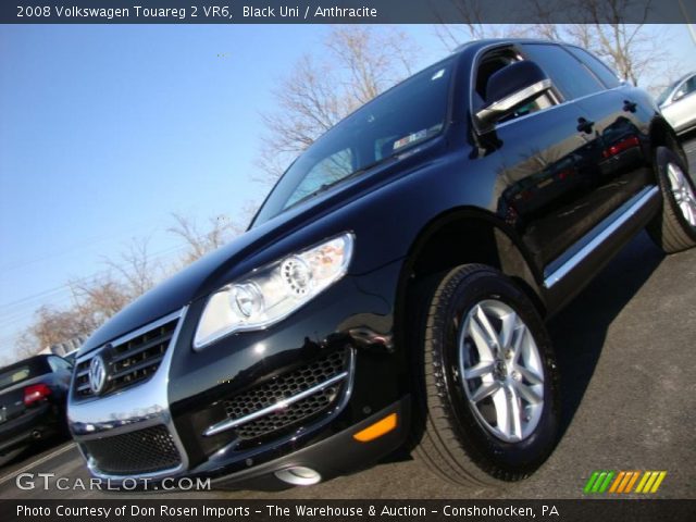 2008 Volkswagen Touareg 2 VR6 in Black Uni