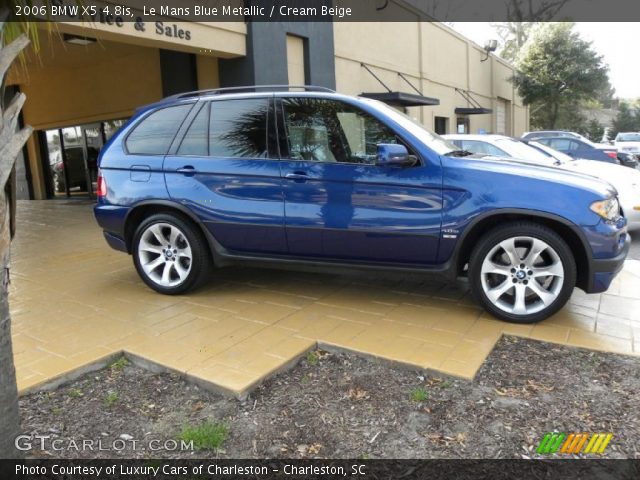 Bmw x5 le mans blue #6
