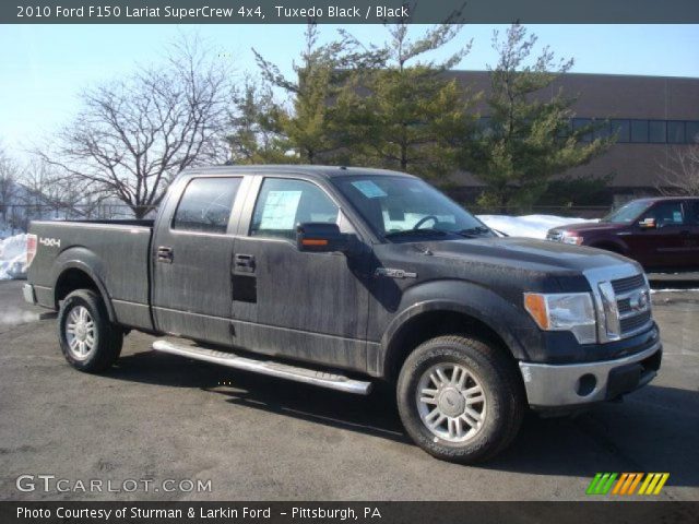 2010 Ford F150 Lariat SuperCrew 4x4 in Tuxedo Black