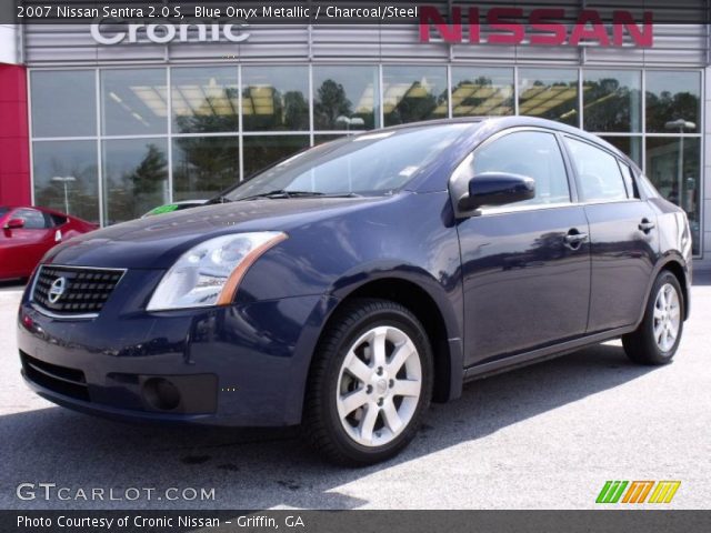 2007 Nissan Sentra 2.0 S in Blue Onyx Metallic