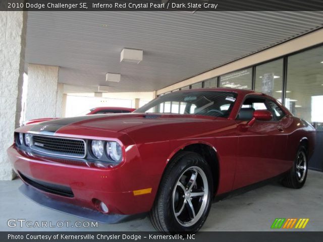 2010 Dodge Challenger SE in Inferno Red Crystal Pearl