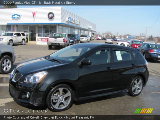 2009 Pontiac Vibe GT in Jet Black Metallic