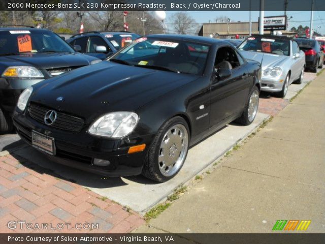 2000 Mercedes-Benz SLK 230 Kompressor Roadster in Black