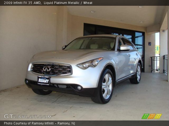 2009 Infiniti FX 35 AWD in Liquid Platinum Metallic
