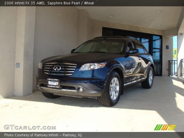 2006 Infiniti FX 35 AWD in Sapphire Blue Pearl