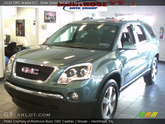 2010 GMC Acadia SLT in Silver Green Metallic