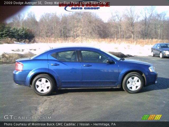 2009 Dodge Avenger SE in Deep Water Blue Pearl