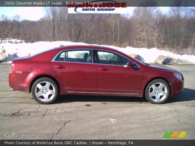 2009 Chevrolet Malibu LT Sedan in Red Jewel