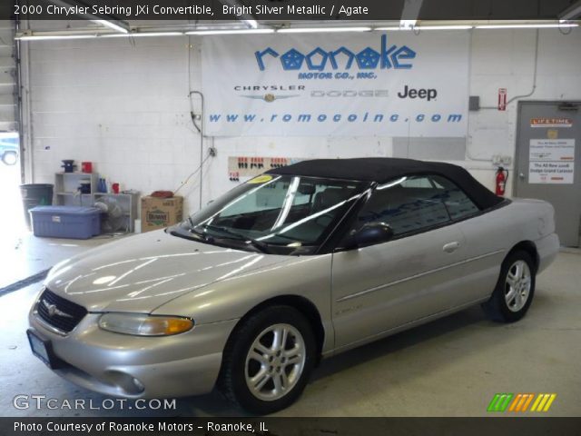 2000 Chrysler Sebring JXi Convertible in Bright Silver Metallic