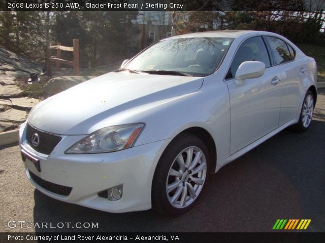 2008 Lexus IS 250 AWD in Glacier Frost Pearl