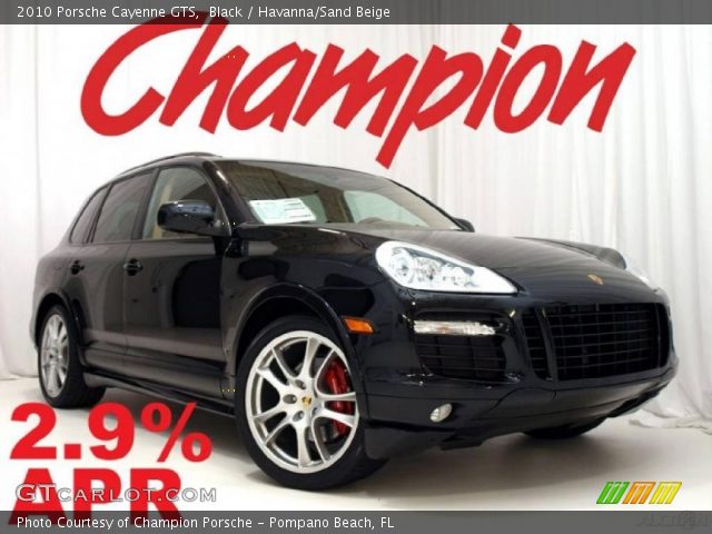 2010 Porsche Cayenne GTS in Black