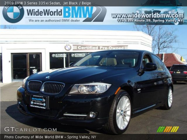 2009 BMW 3 Series 335xi Sedan in Jet Black