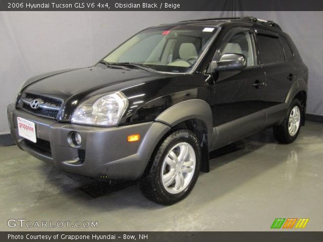 2006 Hyundai Tucson GLS V6 4x4 in Obsidian Black