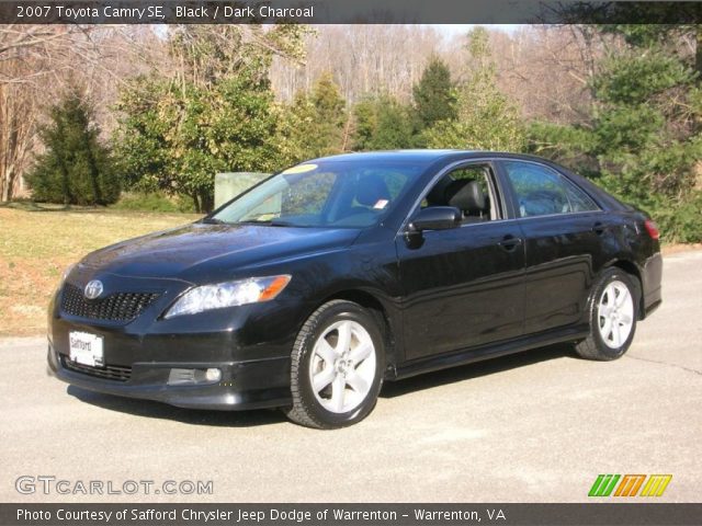 2007 Toyota Camry SE in Black