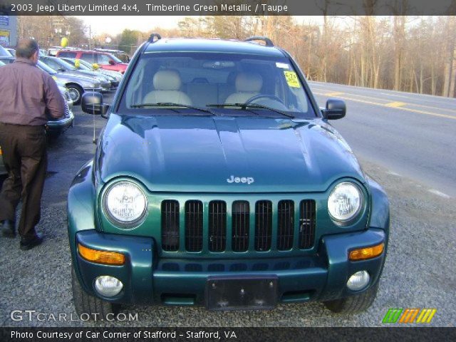 2003 Jeep Liberty Limited 4x4 in Timberline Green Metallic