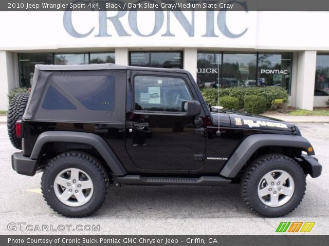 2010 Jeep Wrangler Sport 4x4 in Black