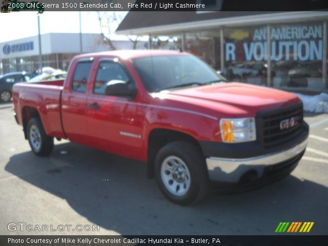 2008 GMC Sierra 1500 Extended Cab in Fire Red
