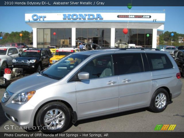 2010 Honda Odyssey EX-L in Alabaster Silver Metallic