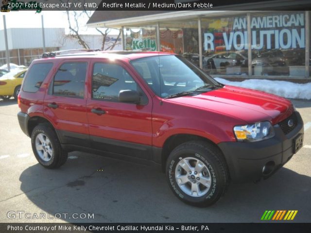 2007 Ford Escape XLT V6 4WD in Redfire Metallic