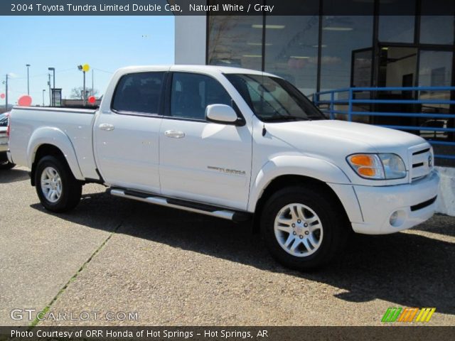 2004 Toyota Tundra Limited Double Cab in Natural White