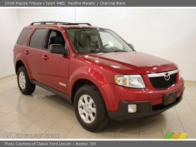 2008 Mazda Tribute s Sport 4WD in Redfire Metallic