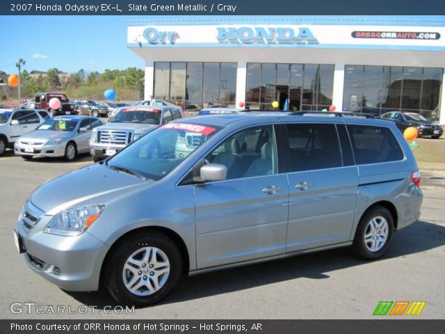 2007 Honda Odyssey EX-L in Slate Green Metallic