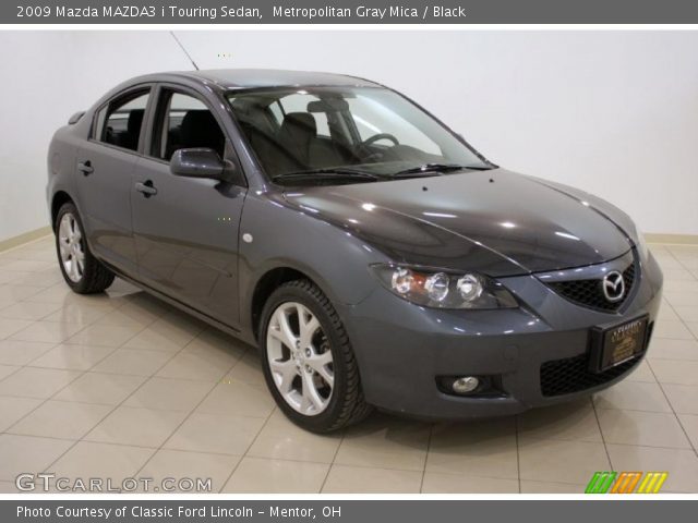 2009 Mazda MAZDA3 i Touring Sedan in Metropolitan Gray Mica