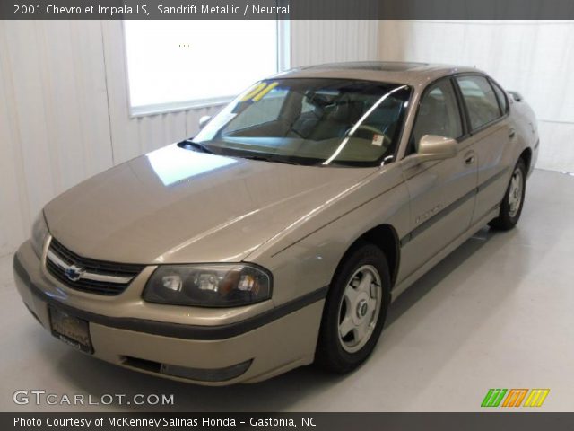 2001 Chevrolet Impala LS in Sandrift Metallic