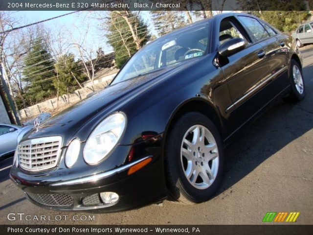 2004 Mercedes-Benz E 320 4Matic Sedan in Black