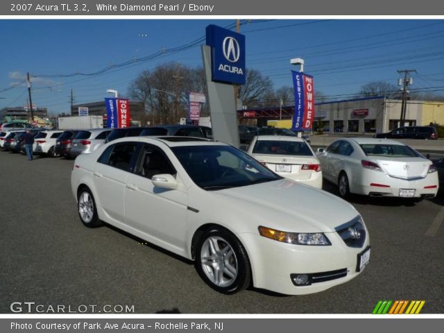 2007 Acura TL 3.2 in White Diamond Pearl
