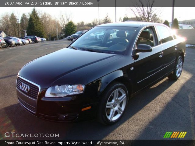 2007 Audi A4 2.0T Sedan in Brilliant Black