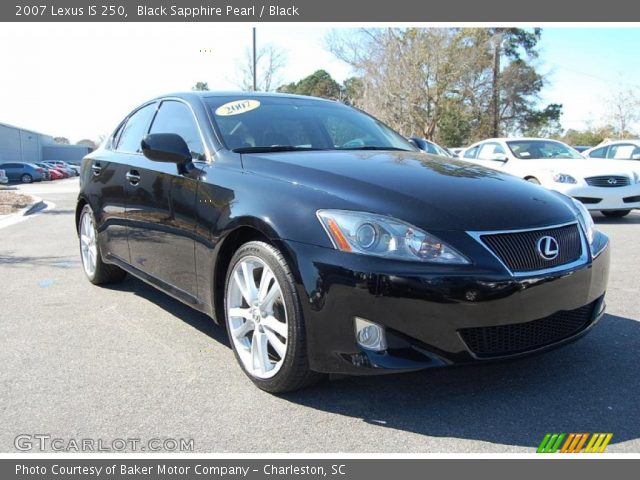 2007 Lexus IS 250 in Black Sapphire Pearl