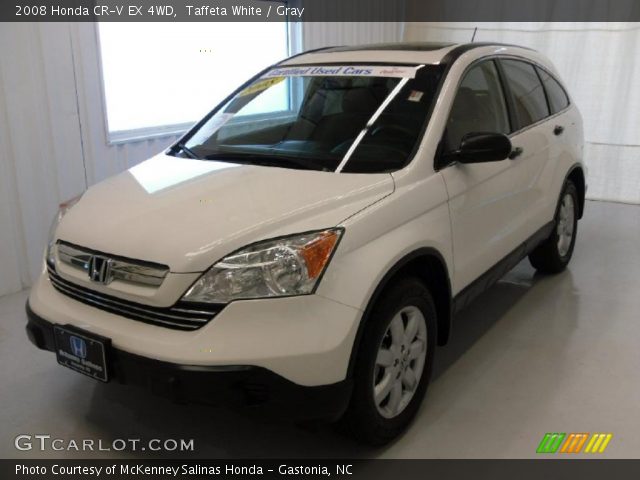2008 Honda CR-V EX 4WD in Taffeta White