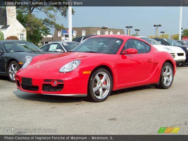 2006 Porsche Cayman S in Guards Red